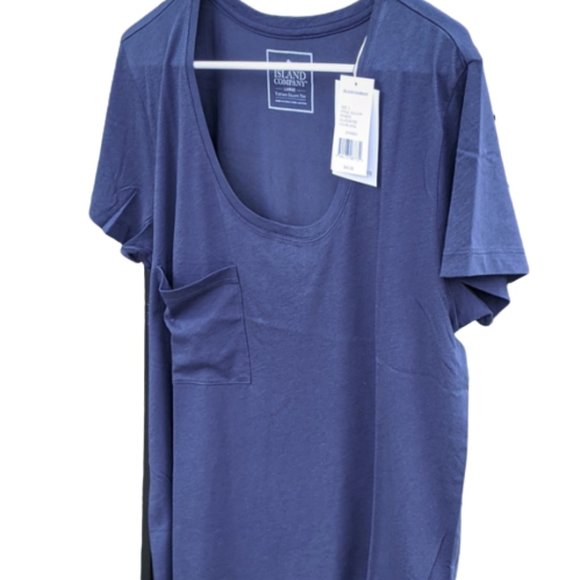 Island Company Basic Round Neck Tee - Picture 2 of 6